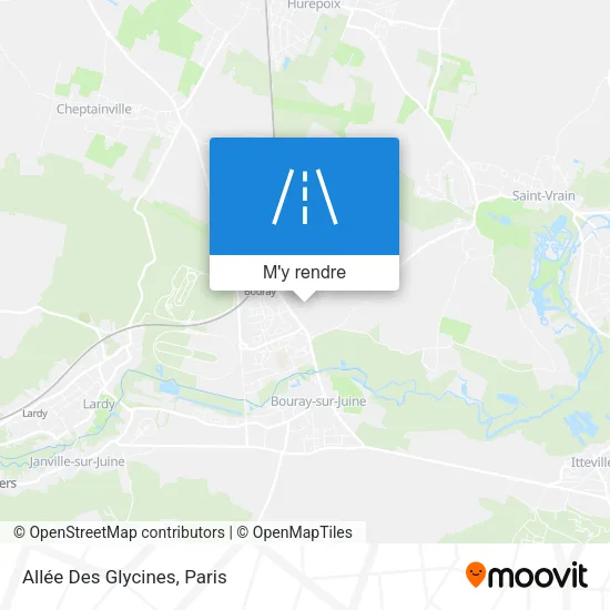 Allée Des Glycines plan