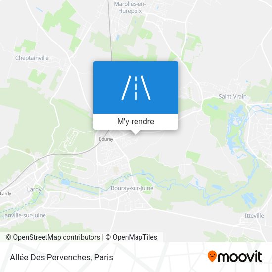 Allée Des Pervenches plan