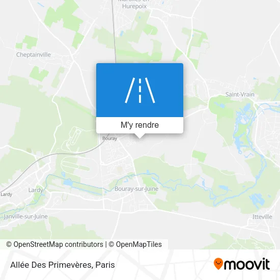 Allée Des Primevères plan