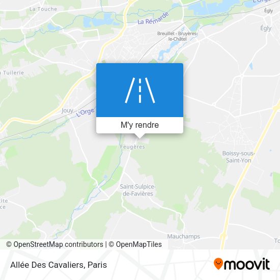 Allée Des Cavaliers plan