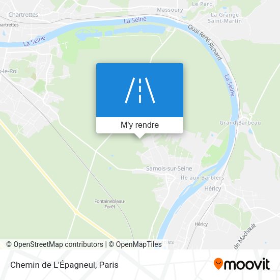 Chemin de L'Épagneul plan