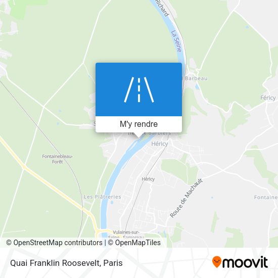 Quai Franklin Roosevelt plan
