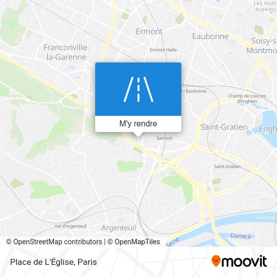 Place de L'Église plan