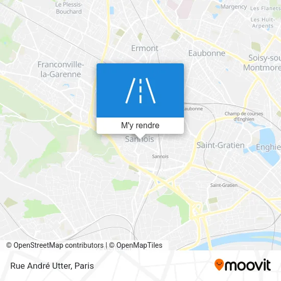 Rue André Utter plan