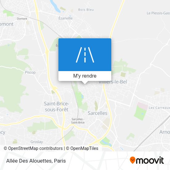 Allée Des Alouettes plan