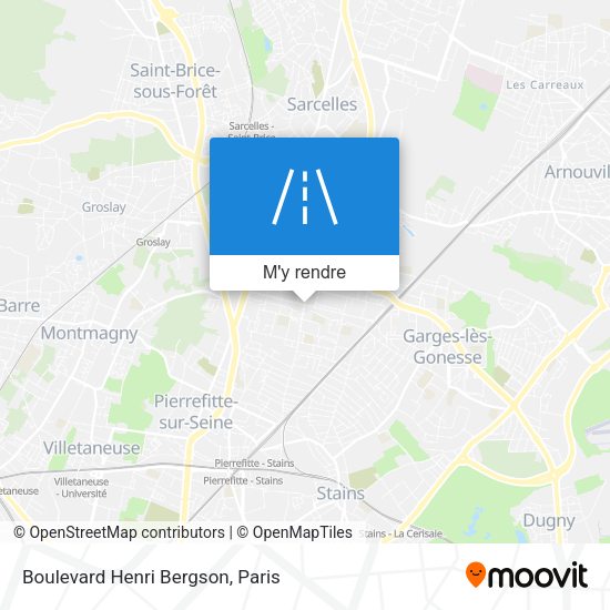 Boulevard Henri Bergson plan