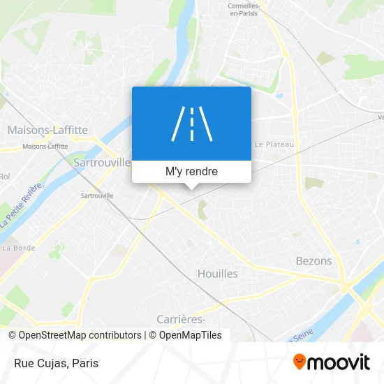 Rue Cujas plan