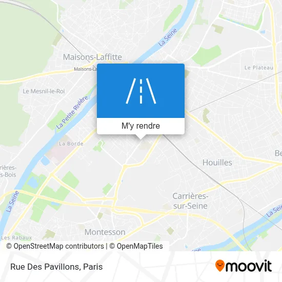 Rue Des Pavillons plan