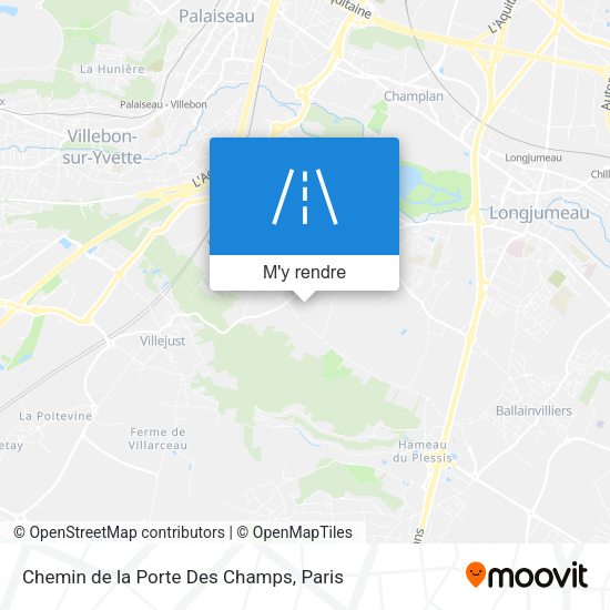 Chemin de la Porte Des Champs plan