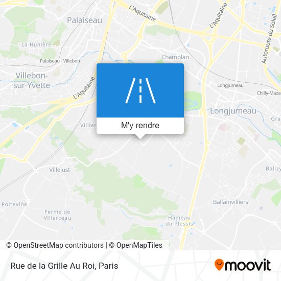 Rue de la Grille Au Roi plan