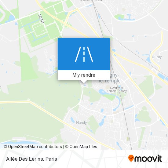 Allée Des Lerins plan