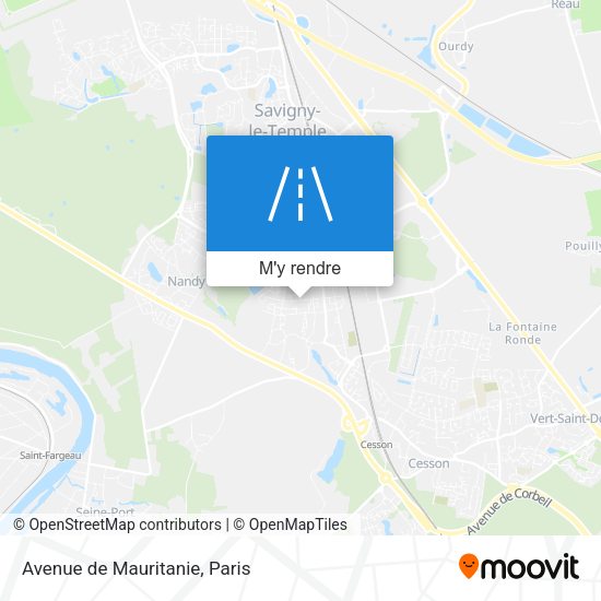 Avenue de Mauritanie plan