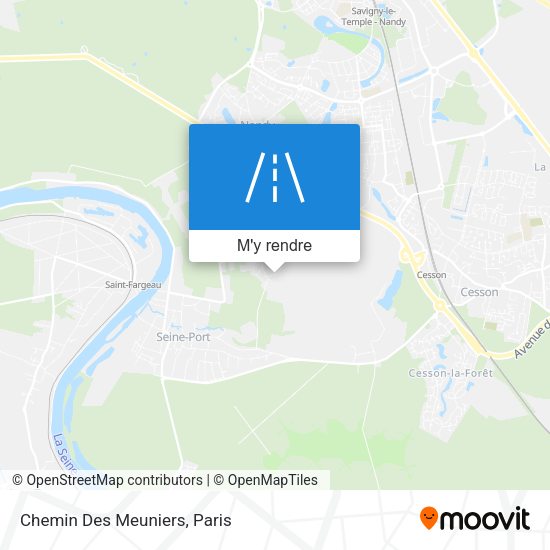 Chemin Des Meuniers plan