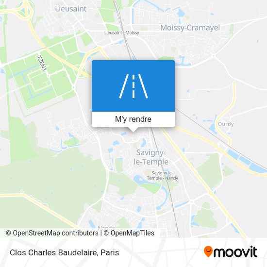 Clos Charles Baudelaire plan