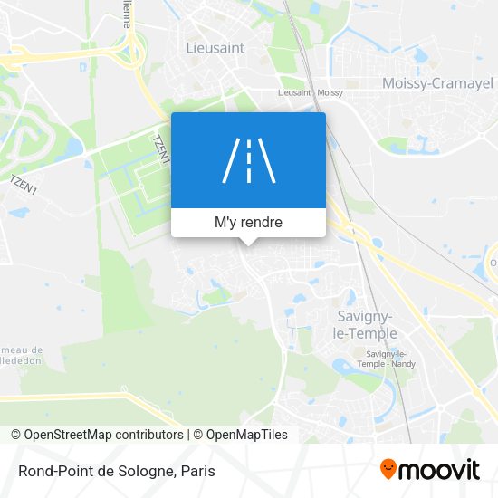 Rond-Point de Sologne plan