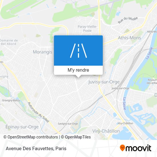 Avenue Des Fauvettes plan