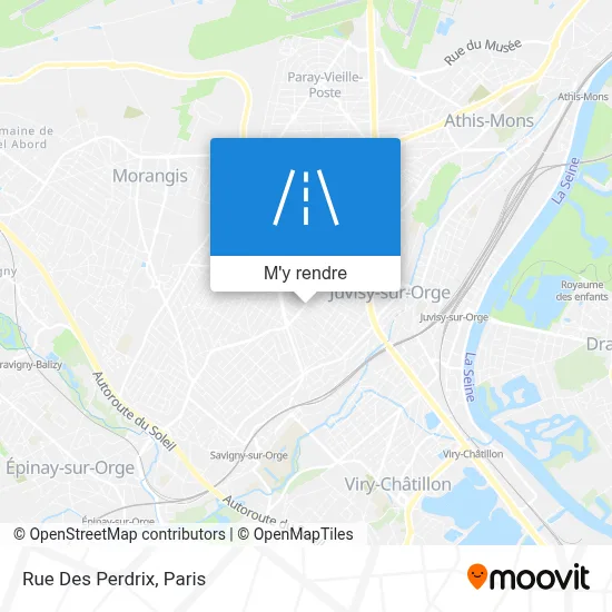 Rue Des Perdrix plan