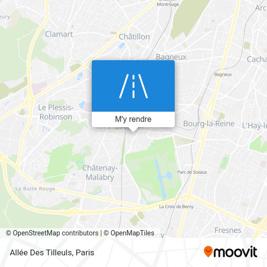 Allée Des Tilleuls plan