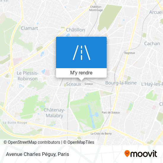 Avenue Charles Péguy plan