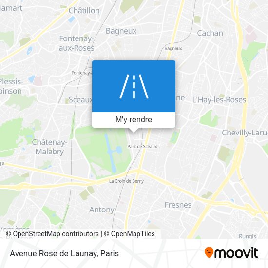 Avenue Rose de Launay plan