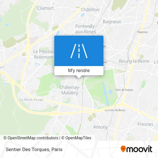 Sentier Des Torques plan