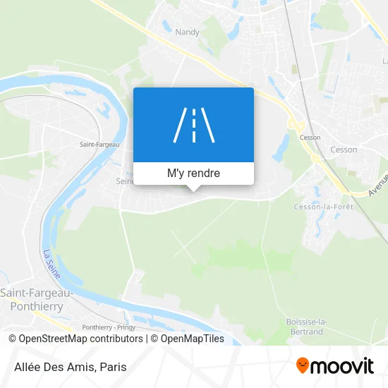 Allée Des Amis plan
