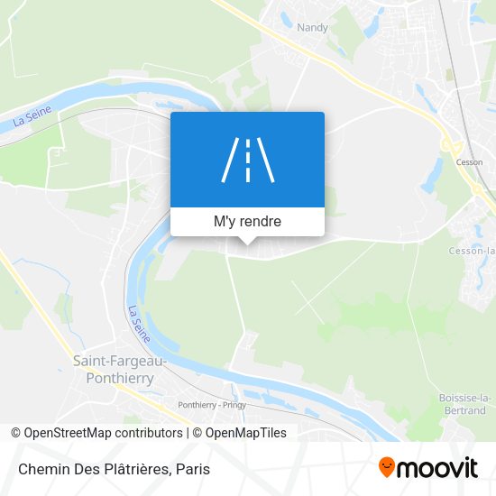 Chemin Des Plâtrières plan