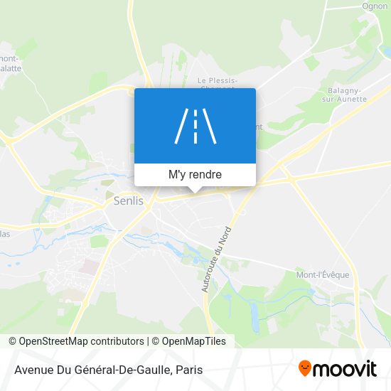Avenue Du Général-De-Gaulle plan