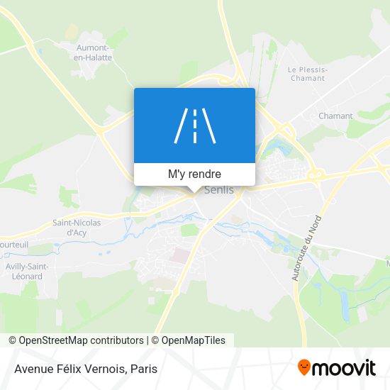 Avenue Félix Vernois plan