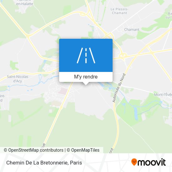 Chemin De La Bretonnerie plan