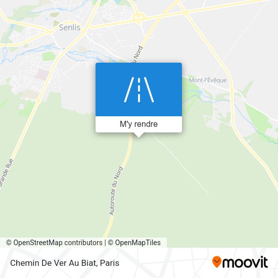 Chemin De Ver Au Biat plan