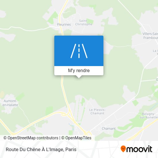 Route Du Chêne À L'Image plan