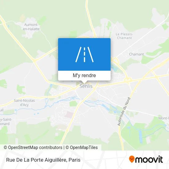 Rue De La Porte Aiguillère plan
