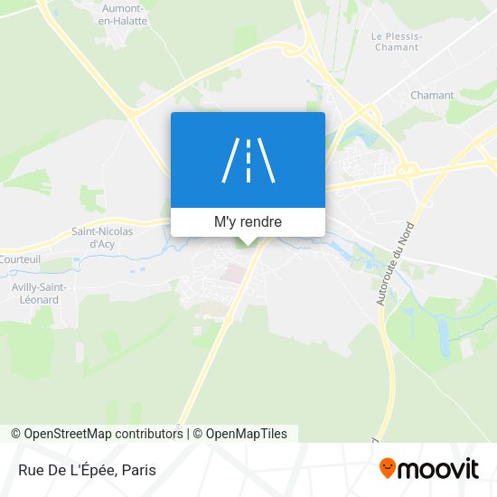 Rue De L'Épée plan
