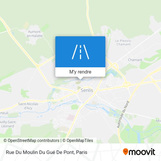 Rue Du Moulin Du Gué De Pont plan