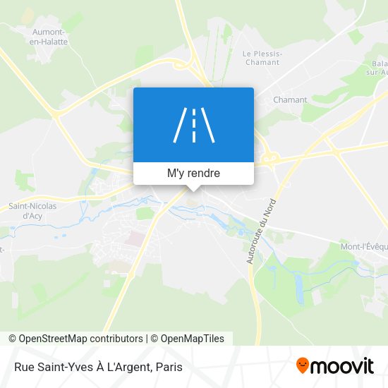 Rue Saint-Yves À L'Argent plan
