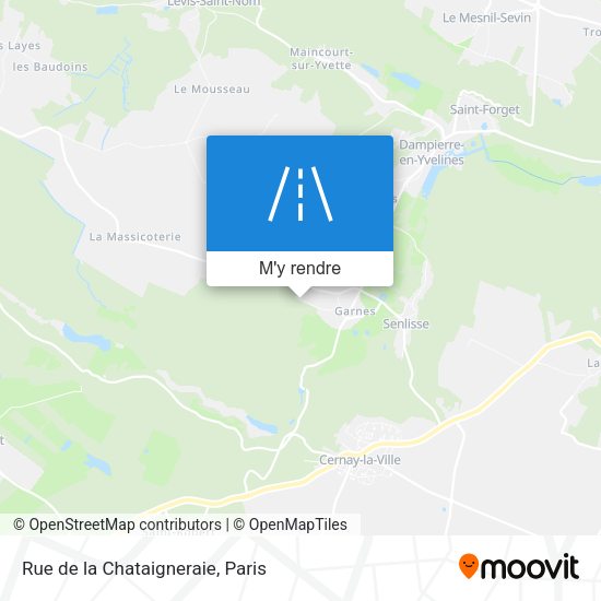 Rue de la Chataigneraie plan