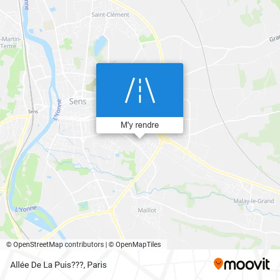 Allée De La Puis??? plan