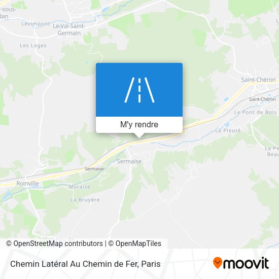 Chemin Latéral Au Chemin de Fer plan
