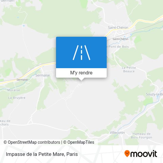 Impasse de la Petite Mare plan