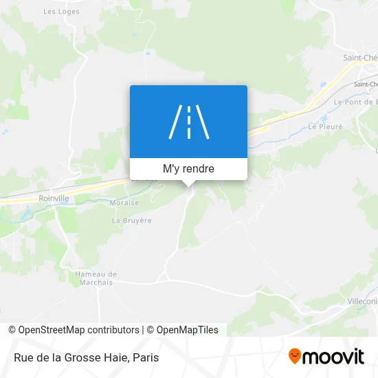 Rue de la Grosse Haie plan