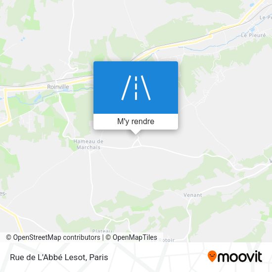 Rue de L'Abbé Lesot plan