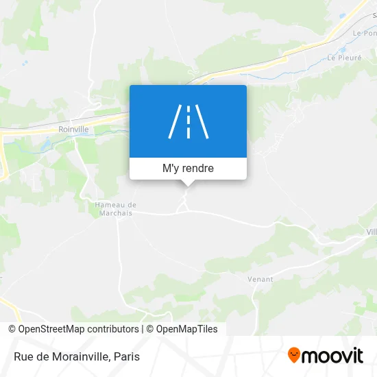 Rue de Morainville plan