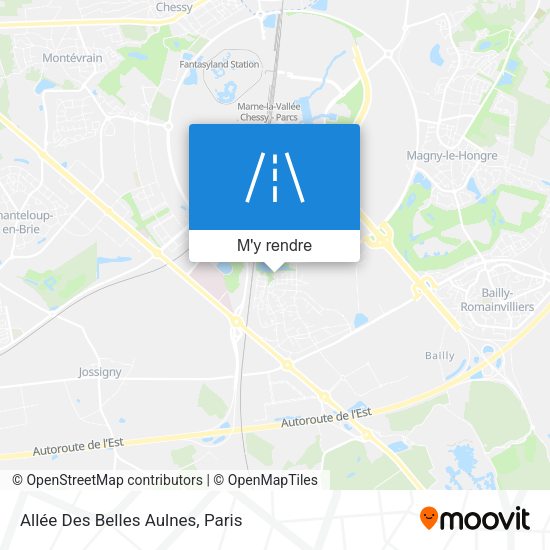 Allée Des Belles Aulnes plan
