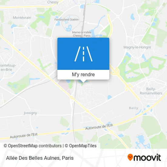 Allée Des Belles Aulnes plan