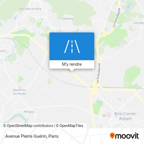 Avenue Pierre Guérin plan