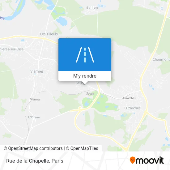 Rue de la Chapelle plan