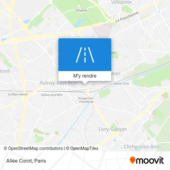 Allée Corot plan