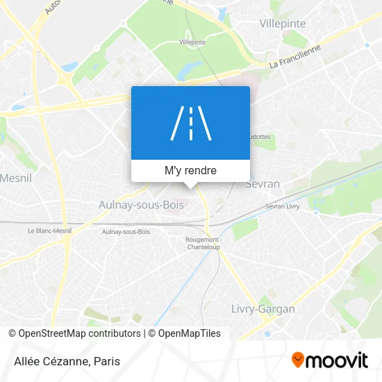 Allée Cézanne plan