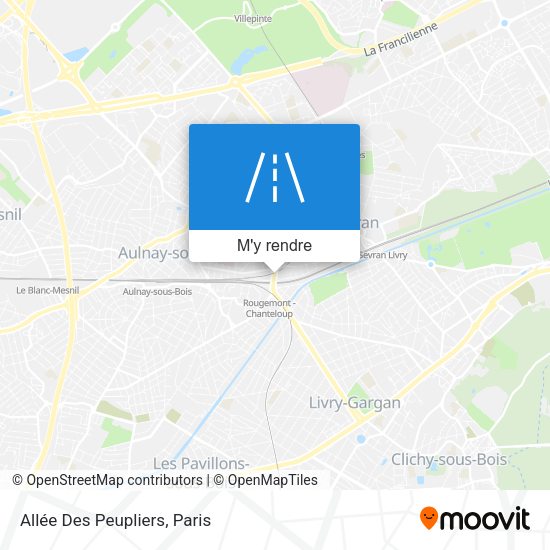Allée Des Peupliers plan